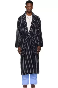 Классический халат из махровой ткани Tekla, цвет antwerp