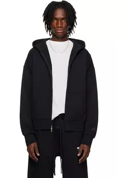Классический худи на молнии Fear Of God Essentials, черный