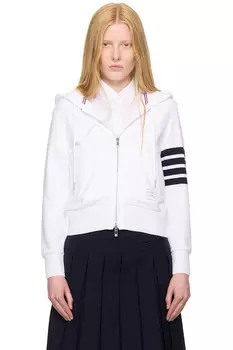 Классический худи на молнии Thom Browne, мультиколор