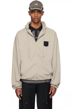 Классический худи с молнией Crest Umbro, цвет taupe