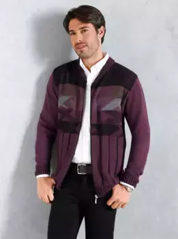 Классический кардиган Classic, бордовый