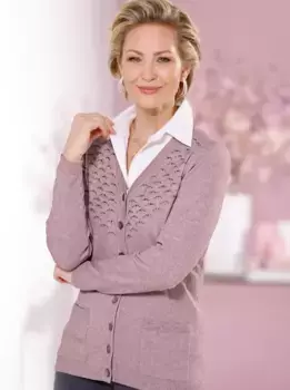 Классический кардиган Classic, лиловый