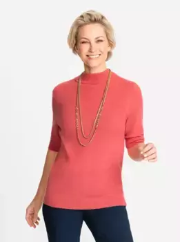 Классический кашемировый свитер "Кашемировый свитер" Classic, коралловый