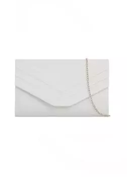 Классический клатч-конверт KOKO COUTURE, белый