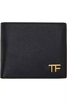 Классический кошелек T line с двумя отделениями Tom Ford, черный