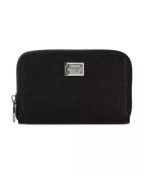 Классический кожаный кошелек. Dolce & Gabbana, черный