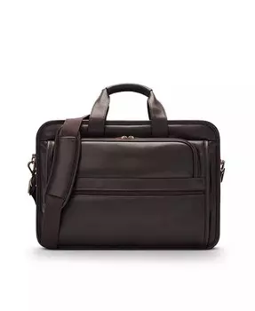 Классический кожаный портфель New York Solo, коричневый