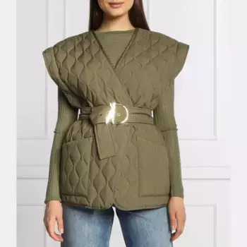 Классический крой без рукавов Patrizia Pepe, зеленый