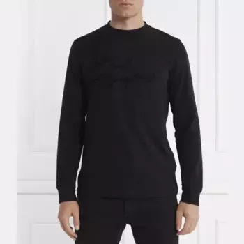 Классический крой с длинным рукавом Karl Lagerfeld, черный