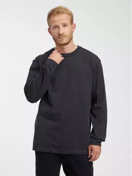 Классический крой с длинными рукавами Gap, черный
