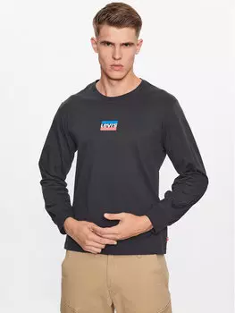 Классический крой с длинными рукавами Levi's, черный