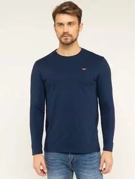 Классический крой с длинными рукавами Levi's, синий