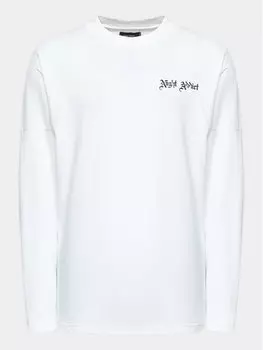 Классический крой с длинными рукавами Night Addict, белый