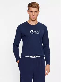 Классический крой с длинными рукавами Polo Ralph Lauren, синий