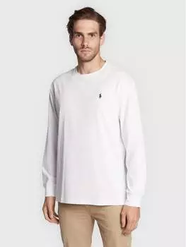 Классический крой с длинными рукавами Polo Ralph Lauren, белый