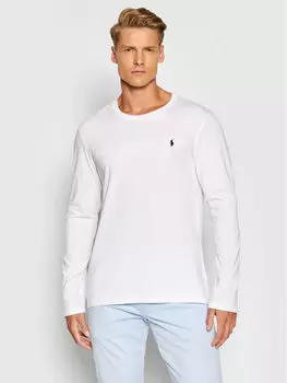 Классический крой с длинными рукавами Polo Ralph Lauren, белый