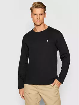 Классический крой с длинными рукавами Polo Ralph Lauren, черный