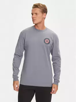Классический крой с длинными рукавами Quiksilver, синий