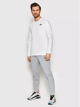 Классический крой с длинными рукавами The North Face, белый