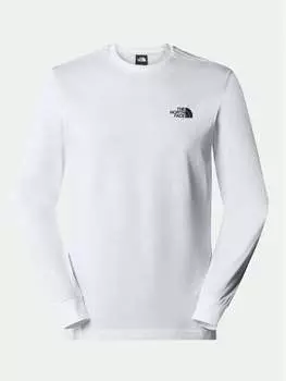 Классический крой с длинными рукавами The North Face, белый