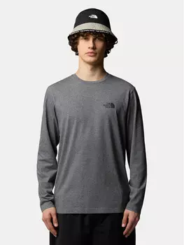 Классический крой с длинными рукавами The North Face, серый