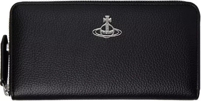 Классический круглый кошелек на молнии Vivienne Westwood