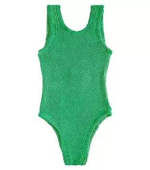 Классический купальник Hunza G, зеленый