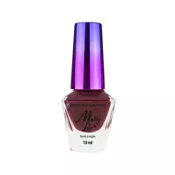 Классический лак для ногтей, оттенок 190 «Темно-коричневый», 10 мл Molly Lac