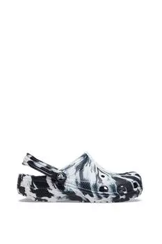 Классический мраморный пляж Crocs, мультиколор