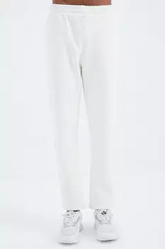 Классический мужской спортивный костюм цвета экрю на шнуровке TOMMYLIFE