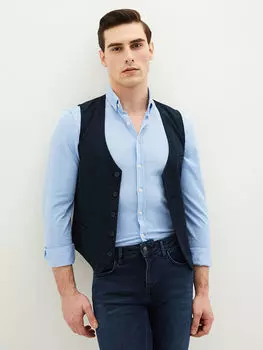 Классический мужской жилет Slim Fit LCWAIKIKI Classic