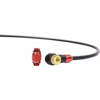 Классический напольный насос с приводом Lezyne, цвет Metallic Black