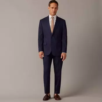 Классический пиджак Crosby из итальянского чинос J.Crew, синий