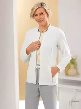 Классический пиджак-рубашка "Куртка-рубашка" Classic, цвет Ecru