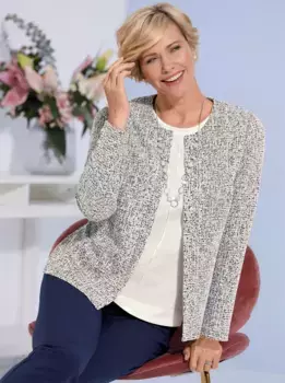 Классический пиджак-рубашка "Куртка-рубашка" Classic, цвет Schwarz-Ros-Meliert