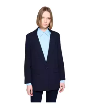 Классический пиджак с боковыми карманами. Silvian Heach, синий