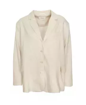Классический пиджак с широкими лацканами American Vintage, бежевый