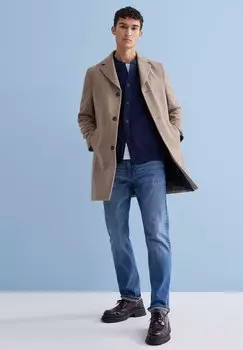 Классический пиджак WE Fashion, бежевый