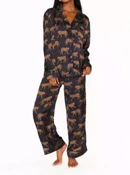 Классический пижамный комплект черного цвета Catwalk Show Me Your Mumu