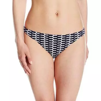 Классический плавки бикини темно-синего цвета Shoshanna