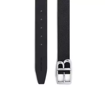 Классический пояс B BALENCIAGA, черный