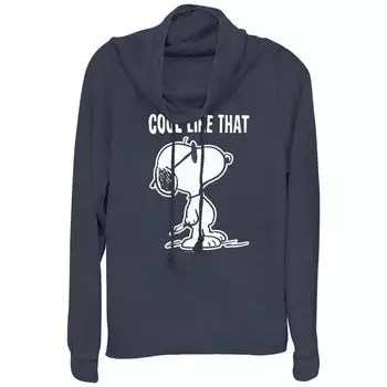 Классический пуловер Peanuts для юниоров Cool Like That Snoopy с воротником-хомутом Licensed Character