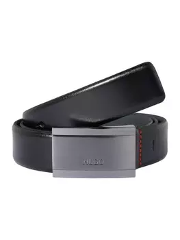 Классический ремень HUGO Belt Gexter, черный