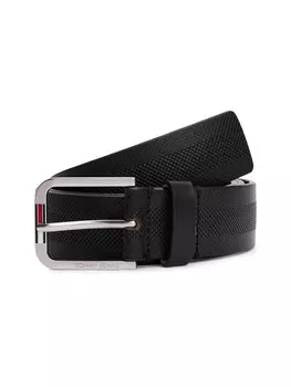 Классический ремень Tommy Jeans Belt Austin, черный