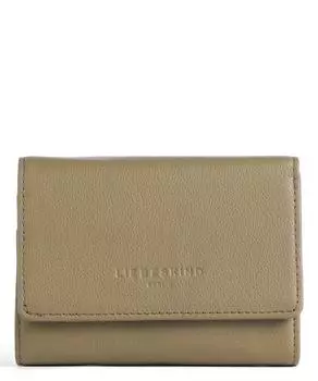 Классический RFID-кошелек из зерненой кожи Liebeskind, зеленый