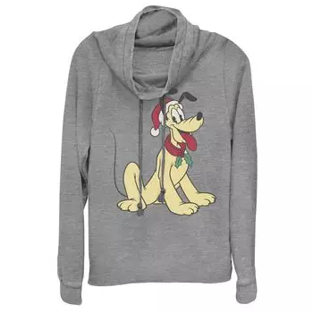 Классический рождественский топ с рисунком Disney's Pluto Juniors с хомутом и портретом Licensed Character