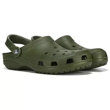Классический сабо Crocs, зеленый