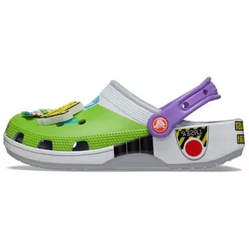 Классический сабо История игрушек Базз Лайтер Crocs, цвет Gray Green