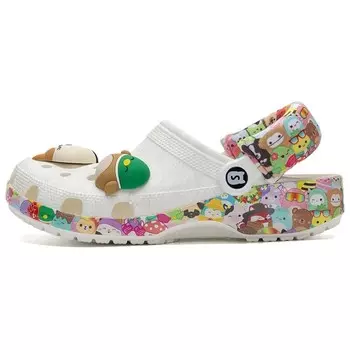 Классический сабо Squishmallow Crocs, белый