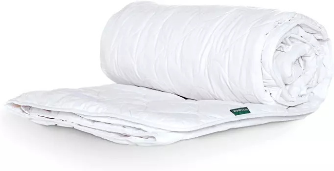 Классический шерстяной плед Woolroom, белый